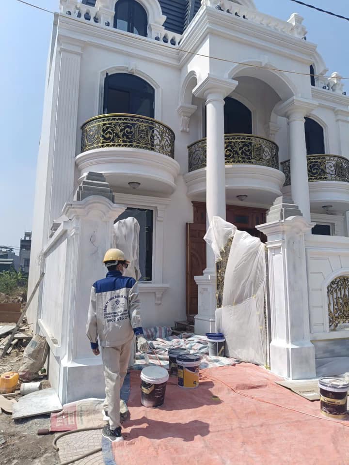 Công trình thực tế tại biệt thự Anh Thành